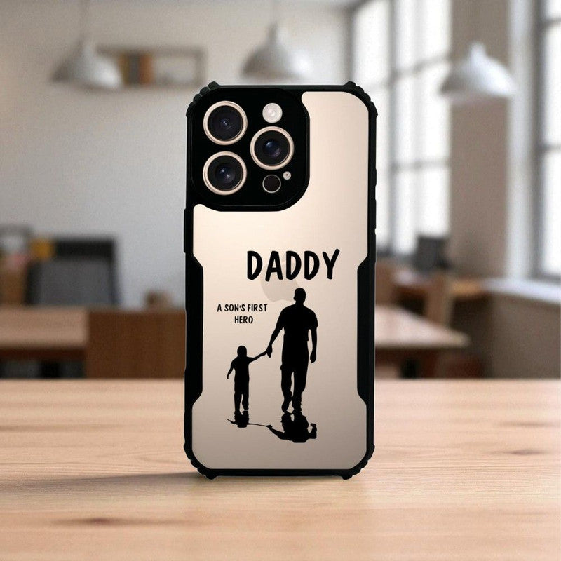 Daddy and Son Mobile Cover For Apple Iphone 16 Pro Max