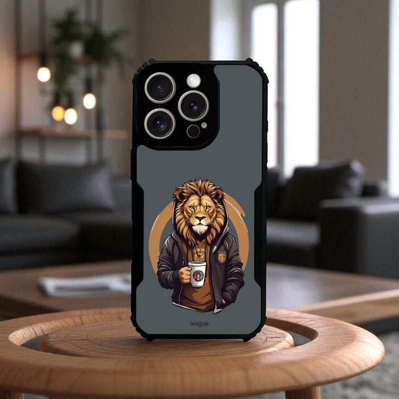 Stylish Lion Mobile Cover For Apple Iphone 16 Pro Max