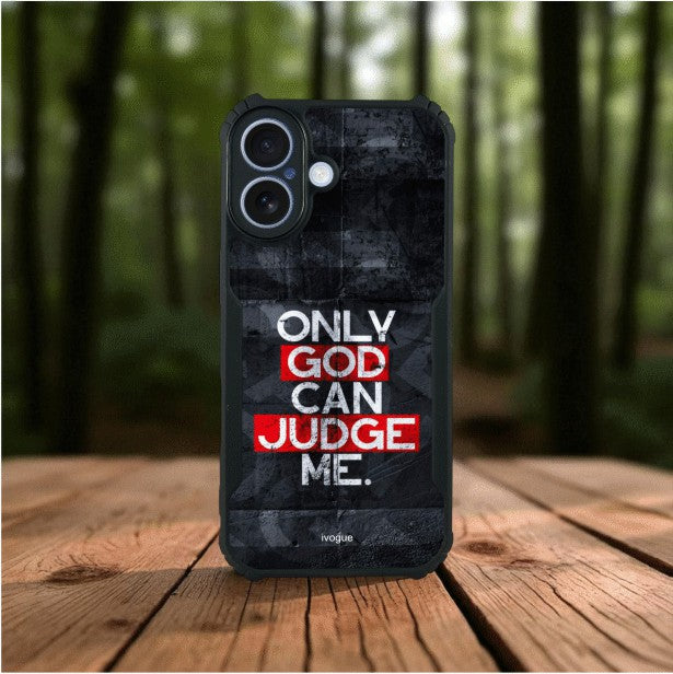 Only God Can Judge Me Mobile Cover For Apple Iphone 17