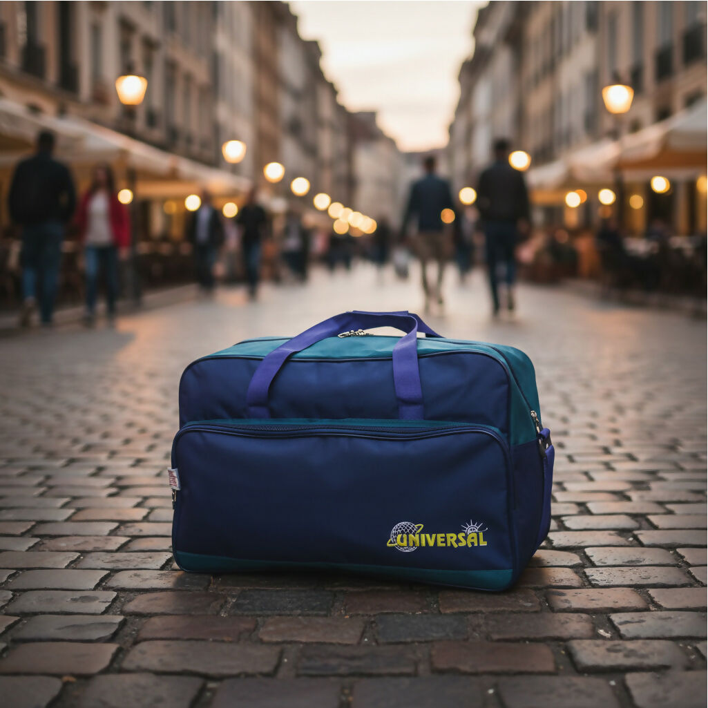 Universal Large Travel Duffel Bag | Heavy-Duty Carry Bag with Shoulder Strap | Spacious Multi-Pocket Design for Travel, Gym, Weekend Trips & Outdoor Use (Multicolor))