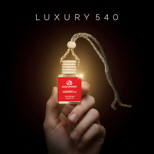 Aiglemont Luxury 540 Car Perfume Hanging Pod 10ml | Long-Lasting Car Air Freshener | Premium Car Interior Accessory