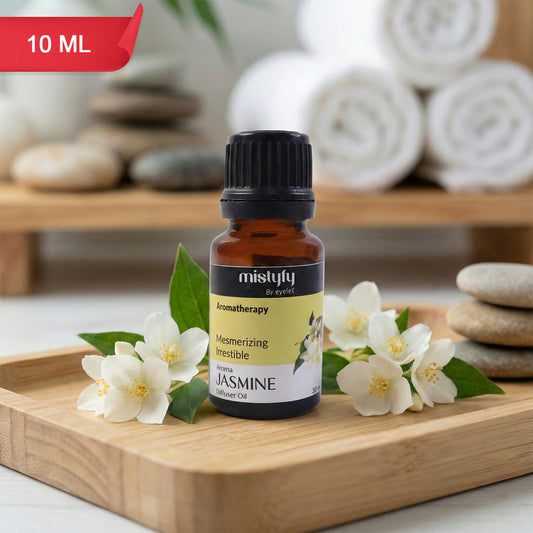 Eyelet Aromatherapy Jasmine Diffuser Oil Mesmerizing Floral Aroma Oil (10Ml)