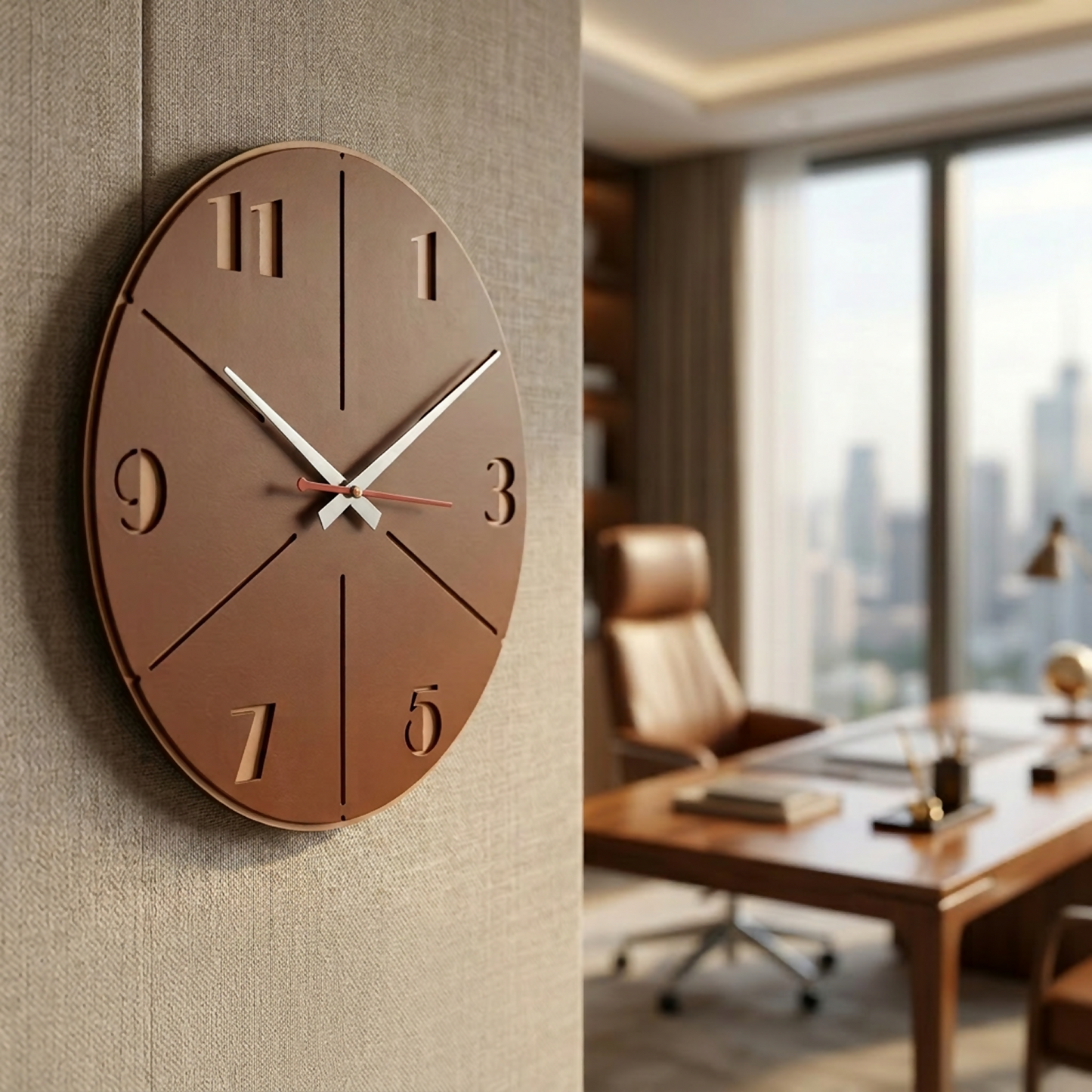 Clock Round RSVR1 2