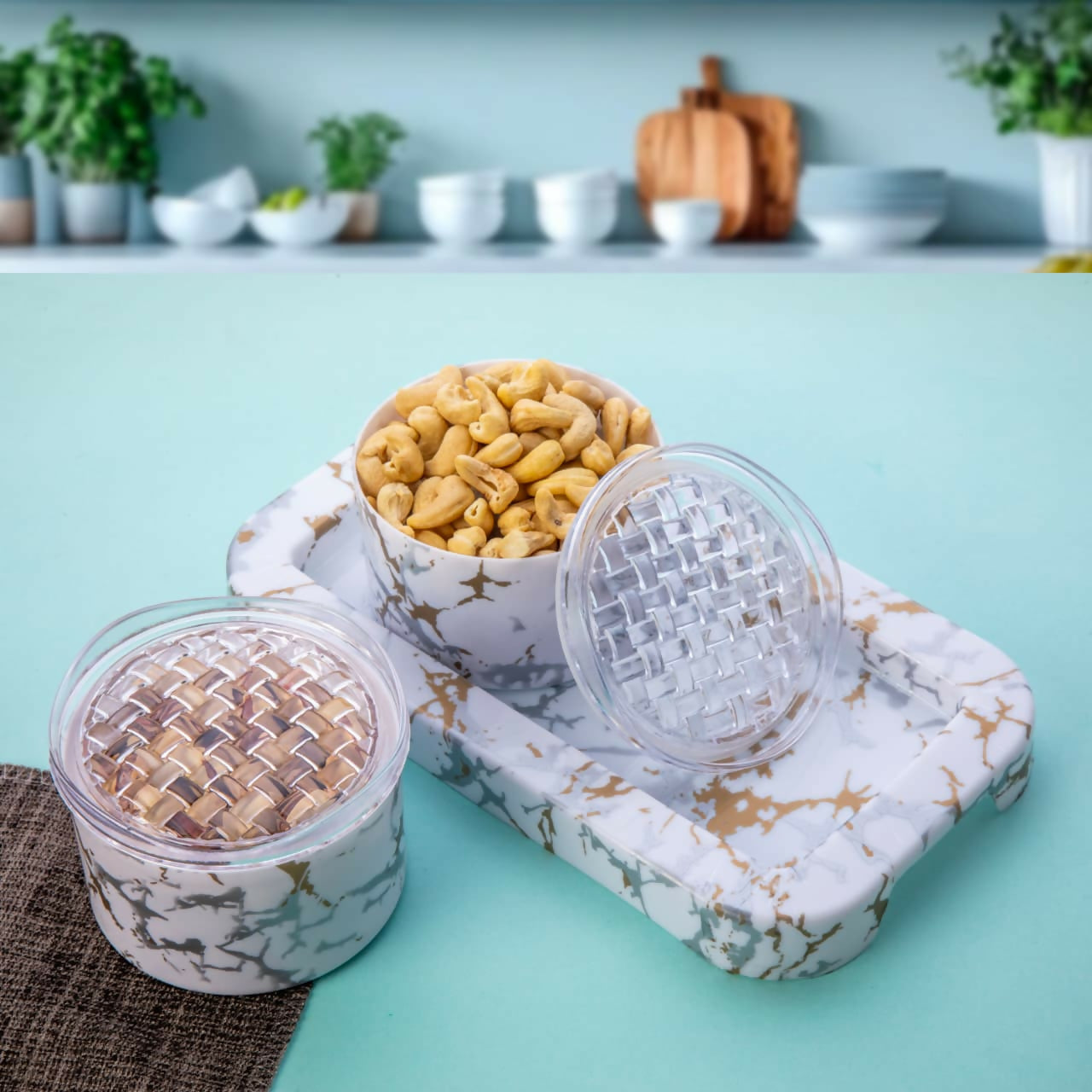 Airtight Dry Fruit Containers 2pc