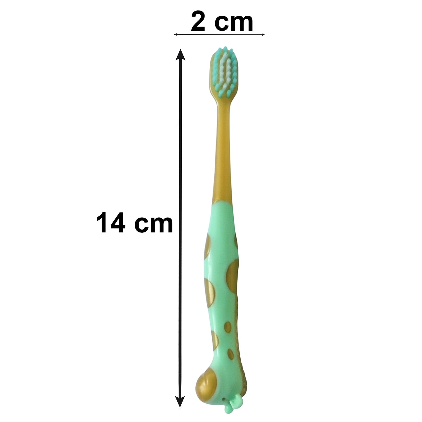 Close-up of kids toothbrush and animal whistle toy