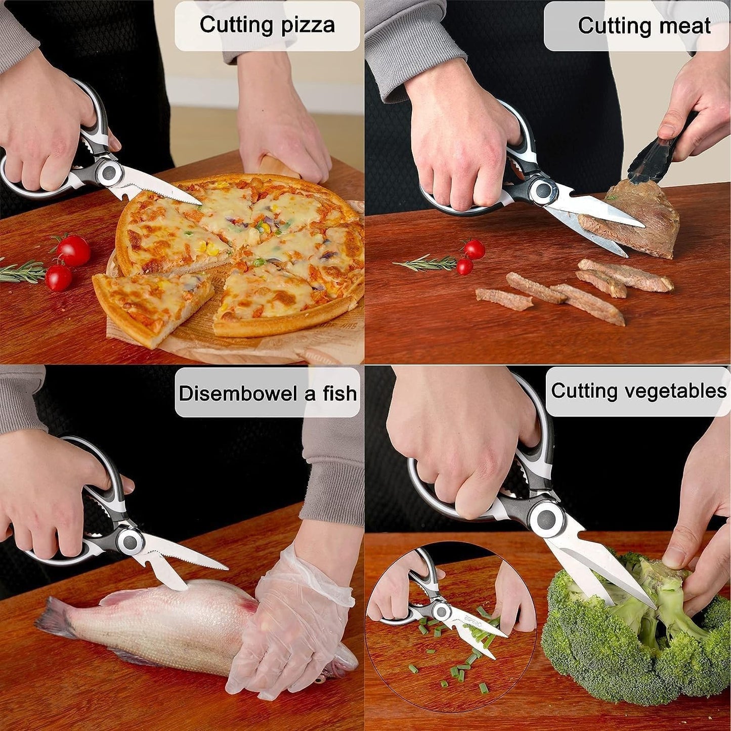 3-in-1 Multi-Function Kitchen Tool Veggies, Fruit, Cheese & Meat with Bottle Opener