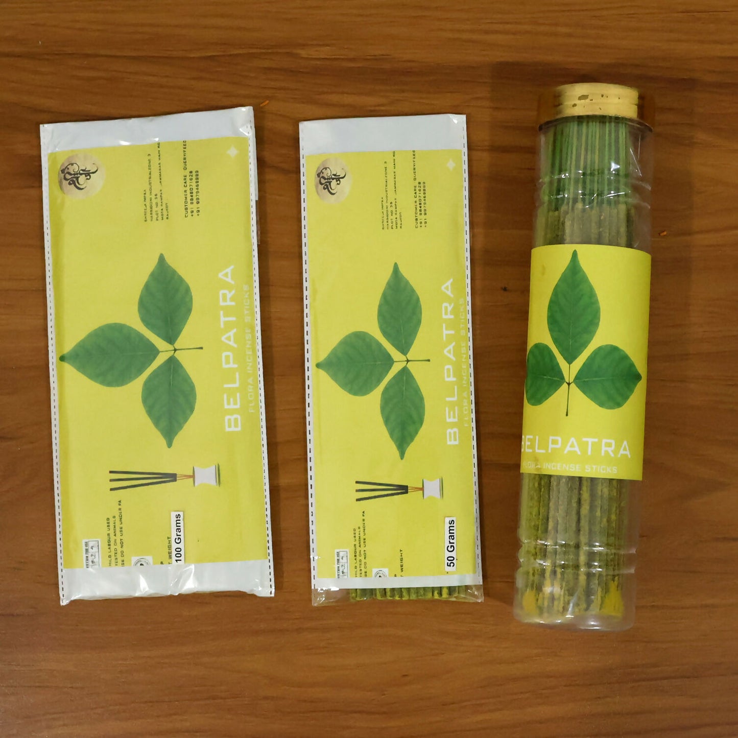Belpatra Flora Incense Sticks Fresh Green Leaf Aroma for Home & Rituals