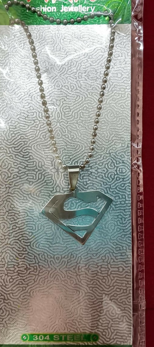 Superhero Superman Chain Pendant