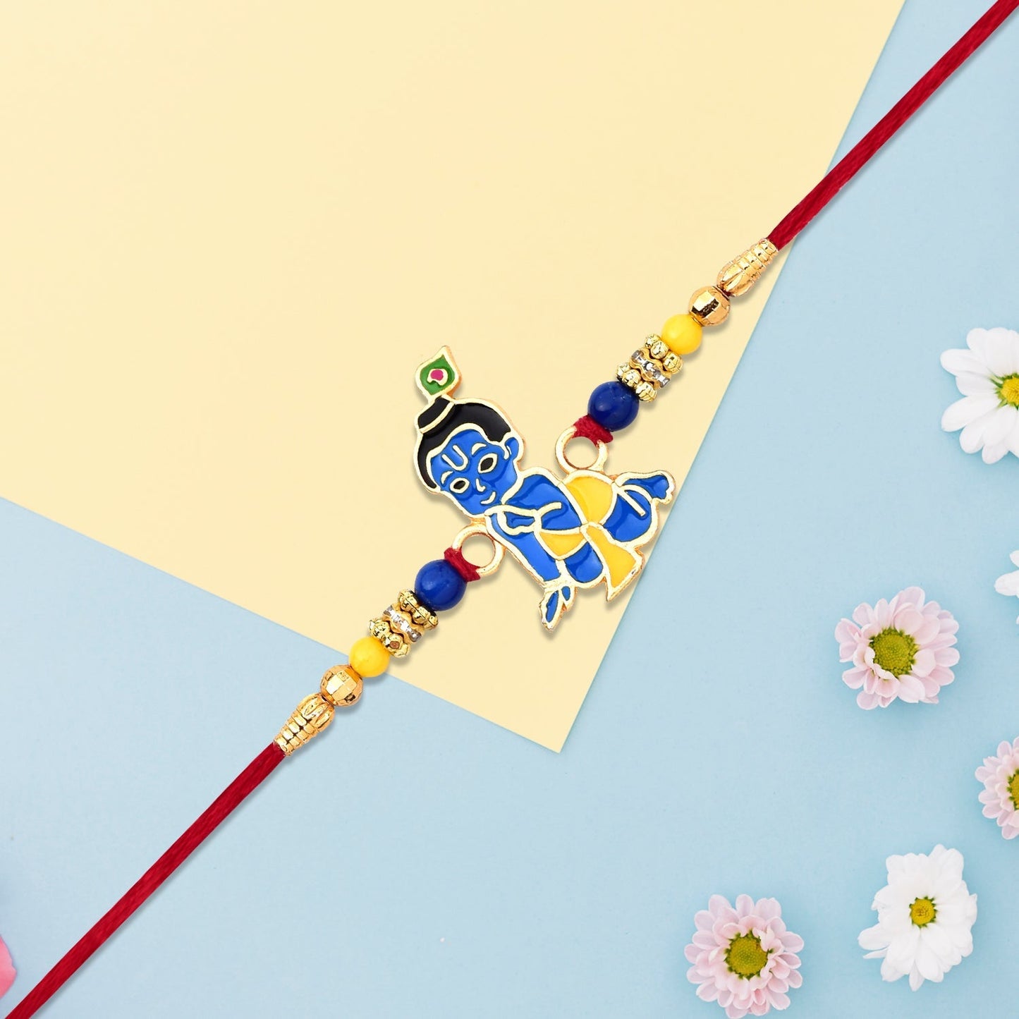Bal Krishna Kids Rakhi Cute & Divine Raksha Bandhan Gift (5pcs)