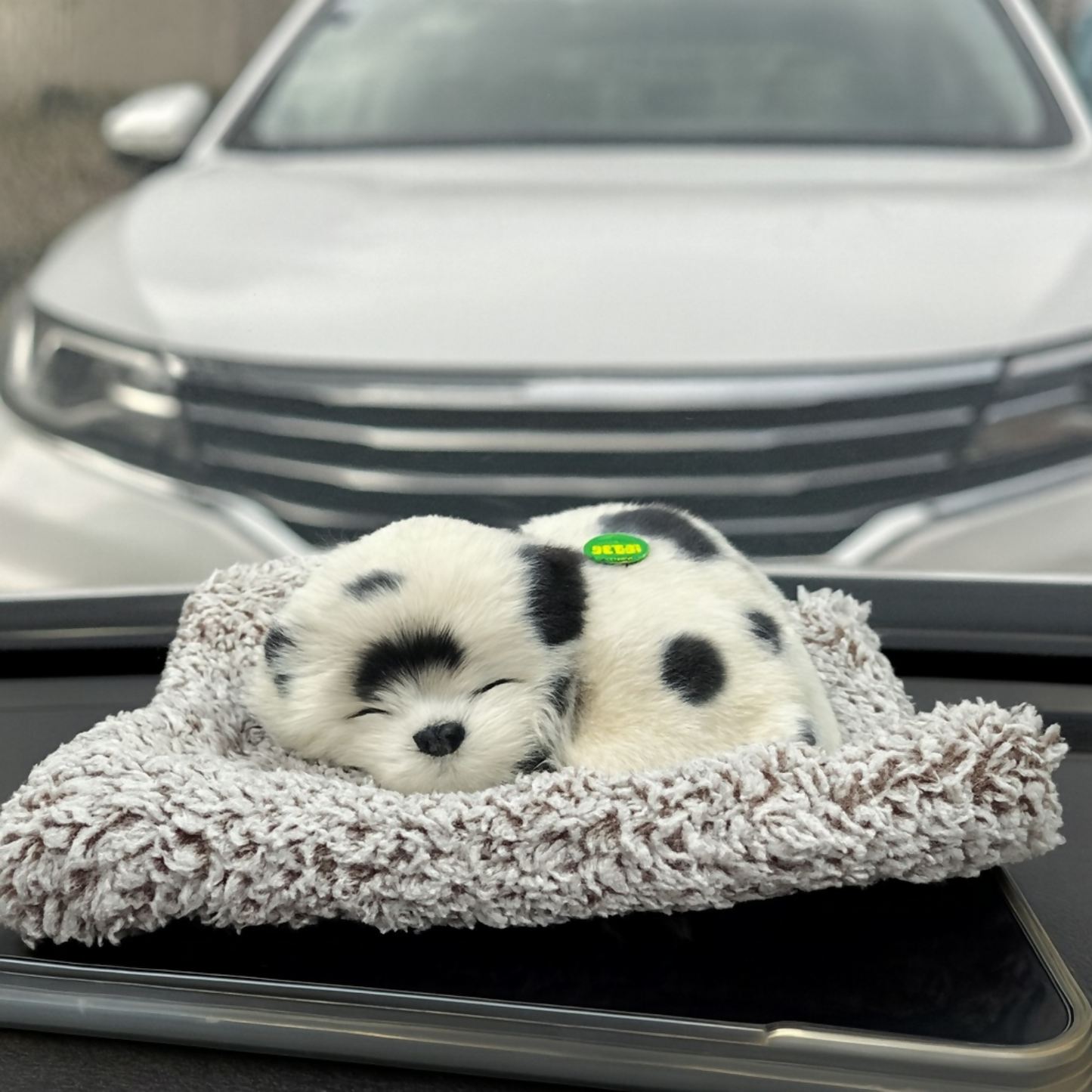Adorable Puppy Dashboard Showpiece for Car Interior Décor