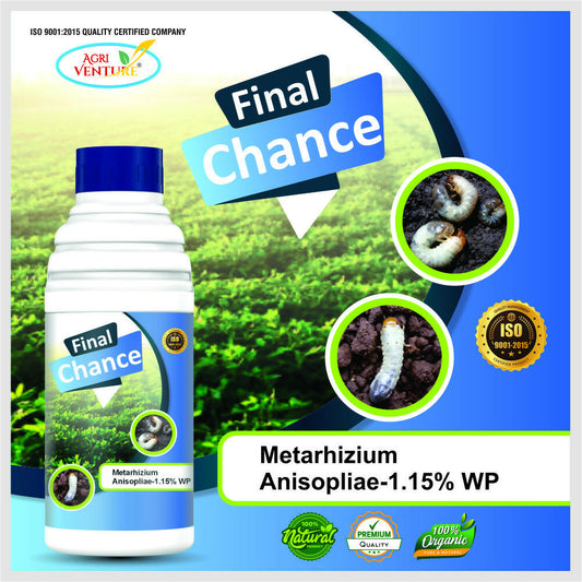 AgriVenture FINAL CHANCE ( METARHIZIUM ) - Bacterial Products best for White Grub