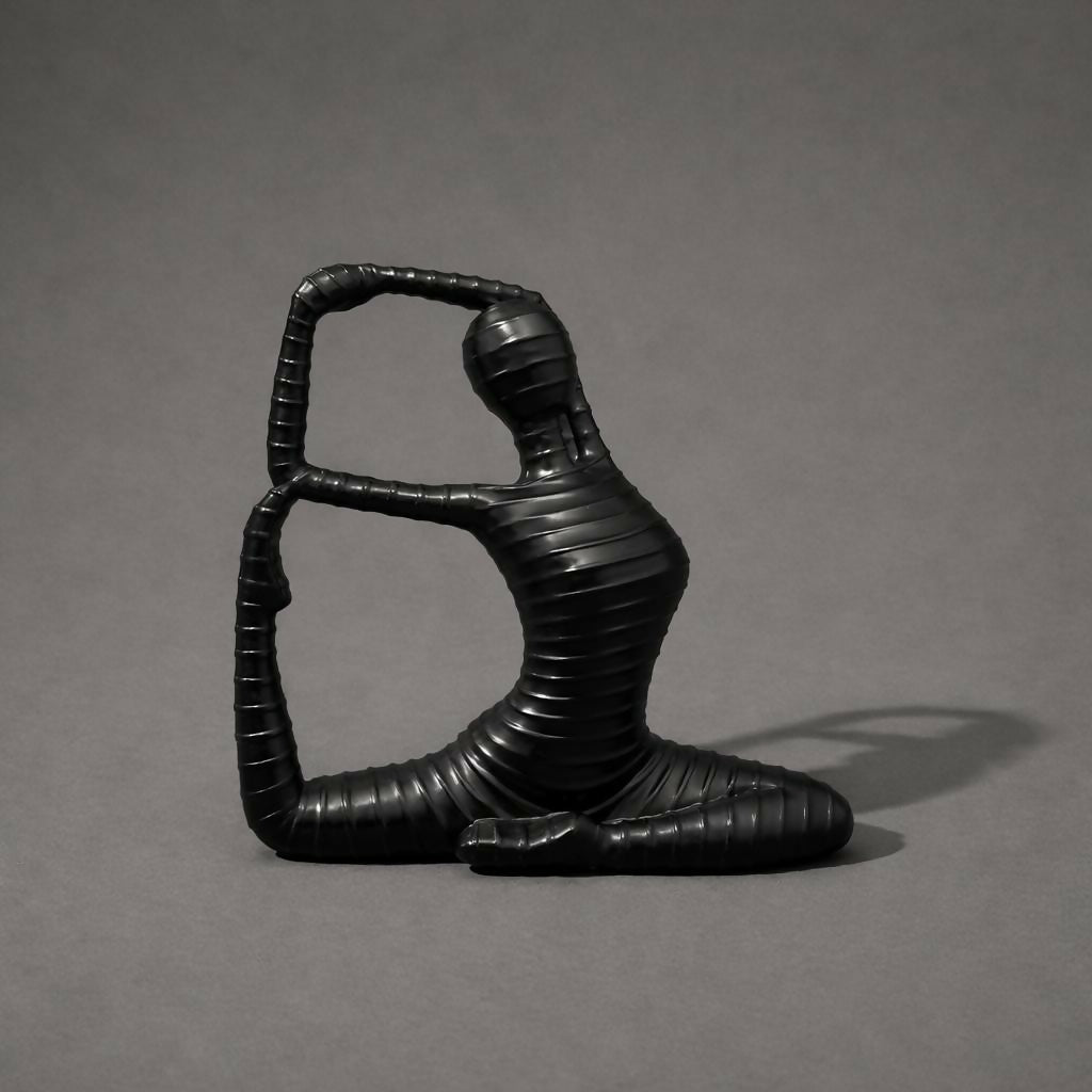 Abstract Human Shape Sculpture Showpiece for Home Decor