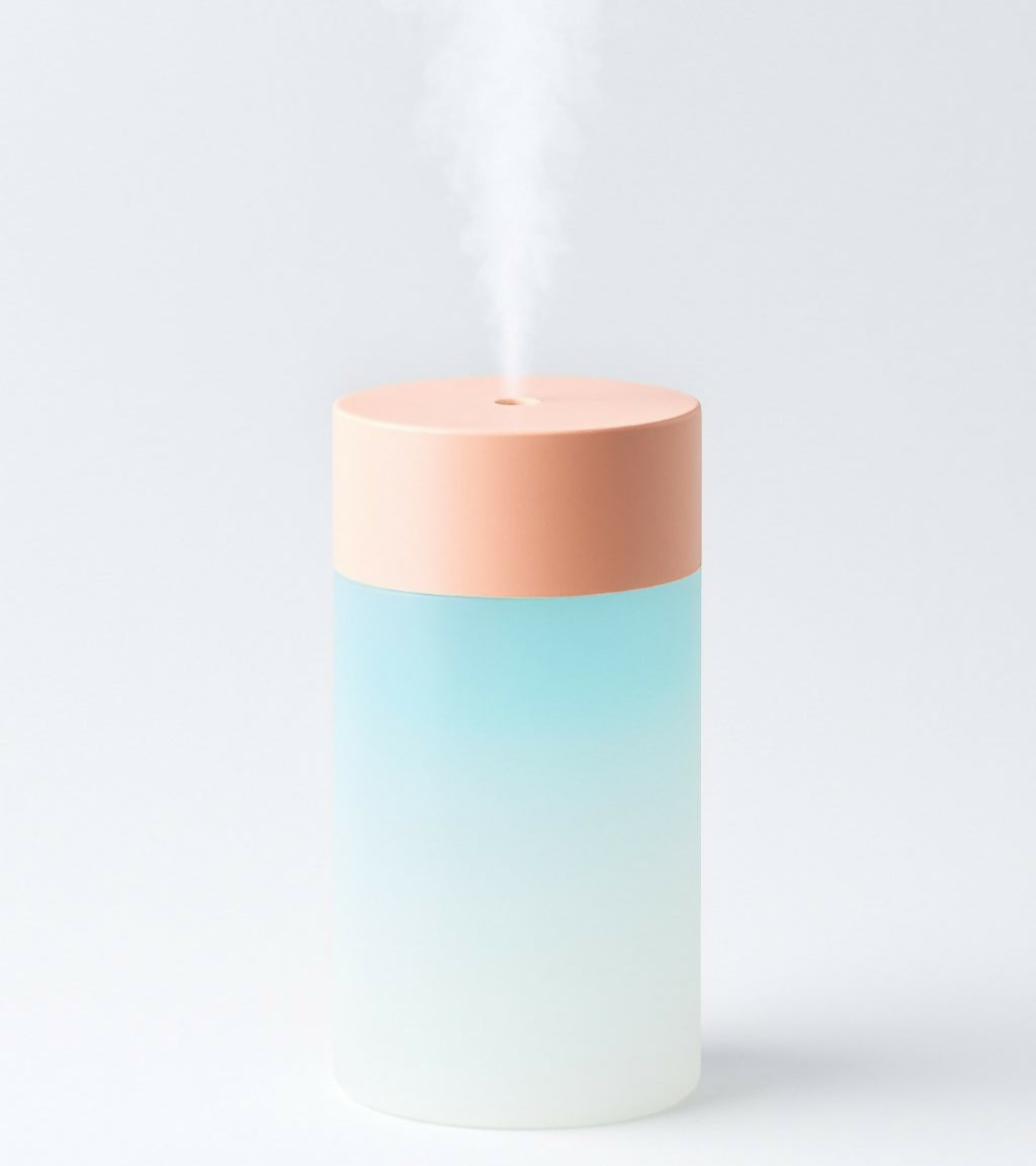 Portable Mini Air Humidifier, Silent Cool Mist Aroma Diffuser for Home, Office, Bedroom & Car – Auto Shut-Off, Compact Design