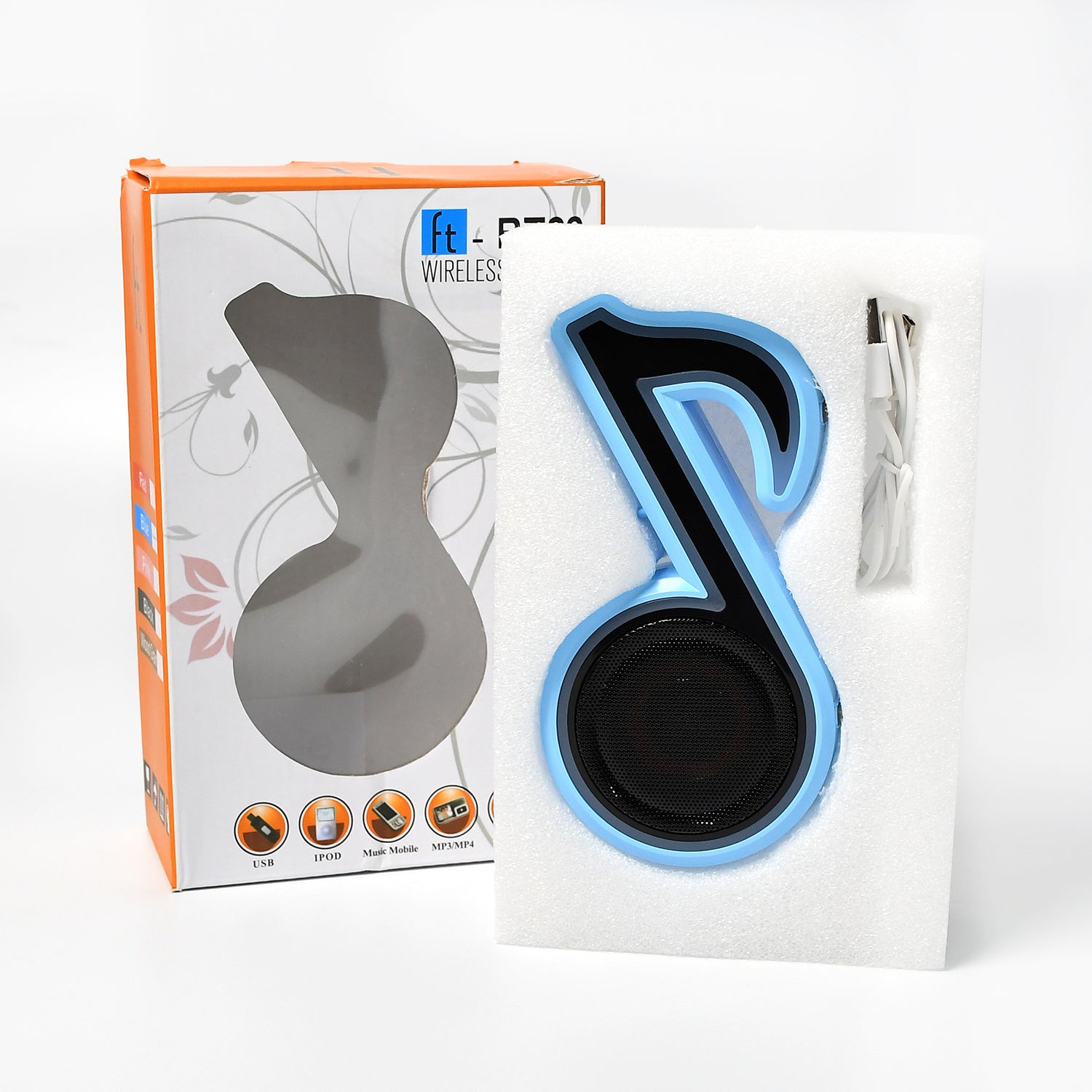 Music Note Shape Wireless Speaker