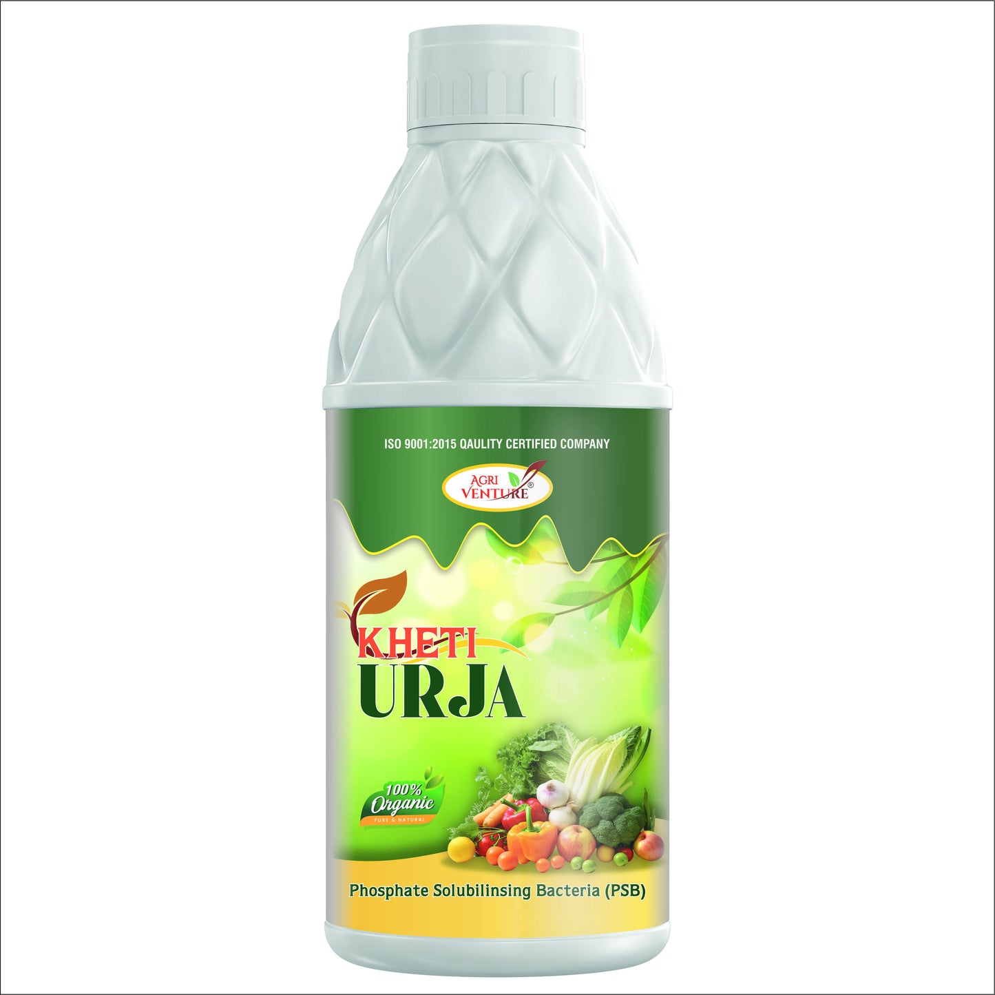 AgriVenture KHETI URJA ( PSB Phosphate Solubilizing Bacteria ) Bactericide Organic Product BIO FIRTILIZERS (1Ltr)