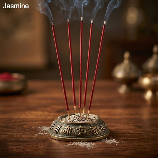 Jasmine incense sticks pack with floral fragrance