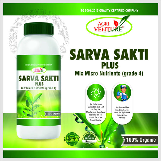 AgriVenture SARVA SHAKTI PLUS ( MIX MICRONUTRIENT GRADE 5 ) (1LTR)