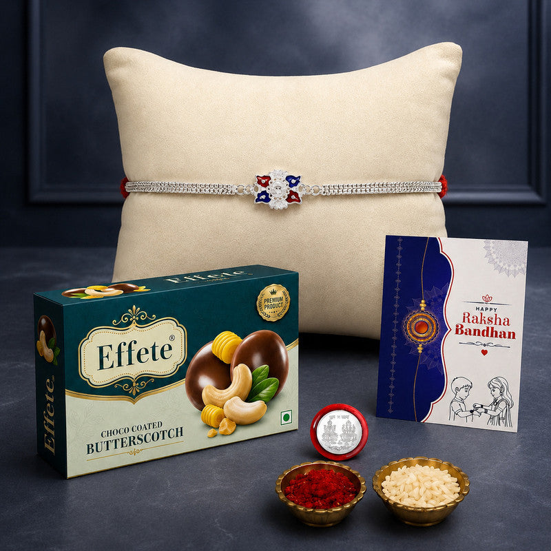 DeoDap Rakhi For Brother | Rakhi with Chocolate | Rakshabandhan gift set | Assorted Gift