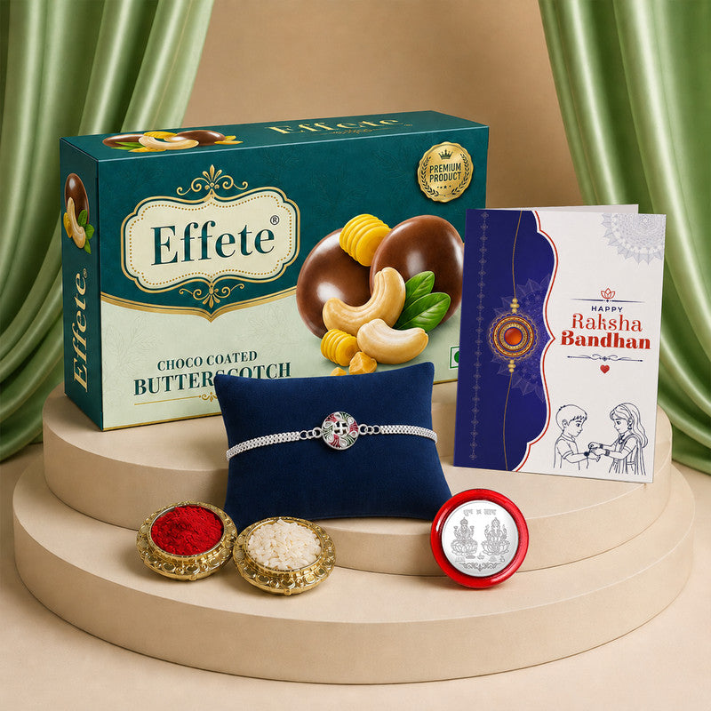 DeoDap Rakhi For Brother | Rakhi with Chocolate | Rakshabandhan gift set | Assorted Gift