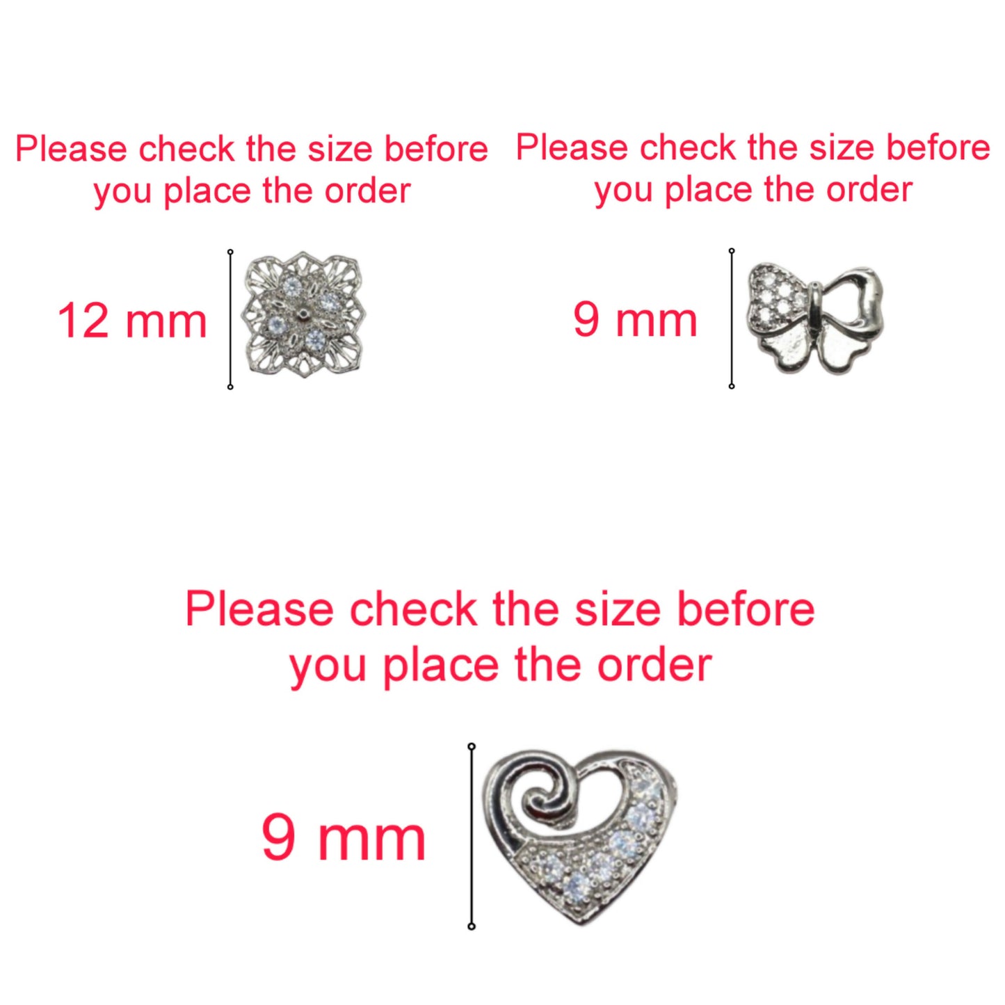 Intricate floral silver-plated stud earrings adorned with sparkling CZ stones.