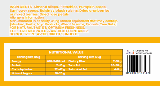Oracle Cocktail Mixed, Crunchy Spicy Mixed Nut Seed & Namkeen Healthy Party Mix 150g