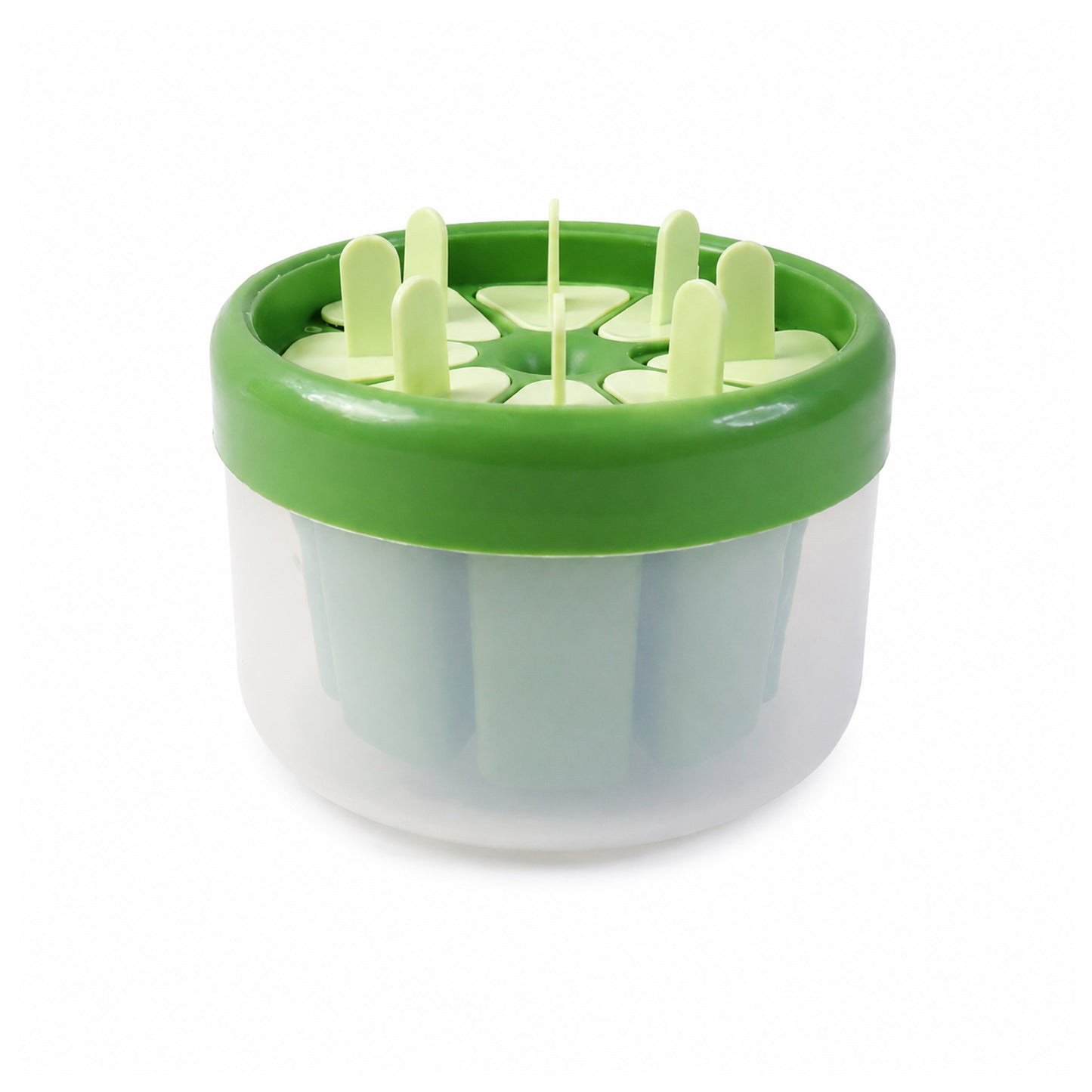 Plastic Ice Candy Popsicle Maker on white background