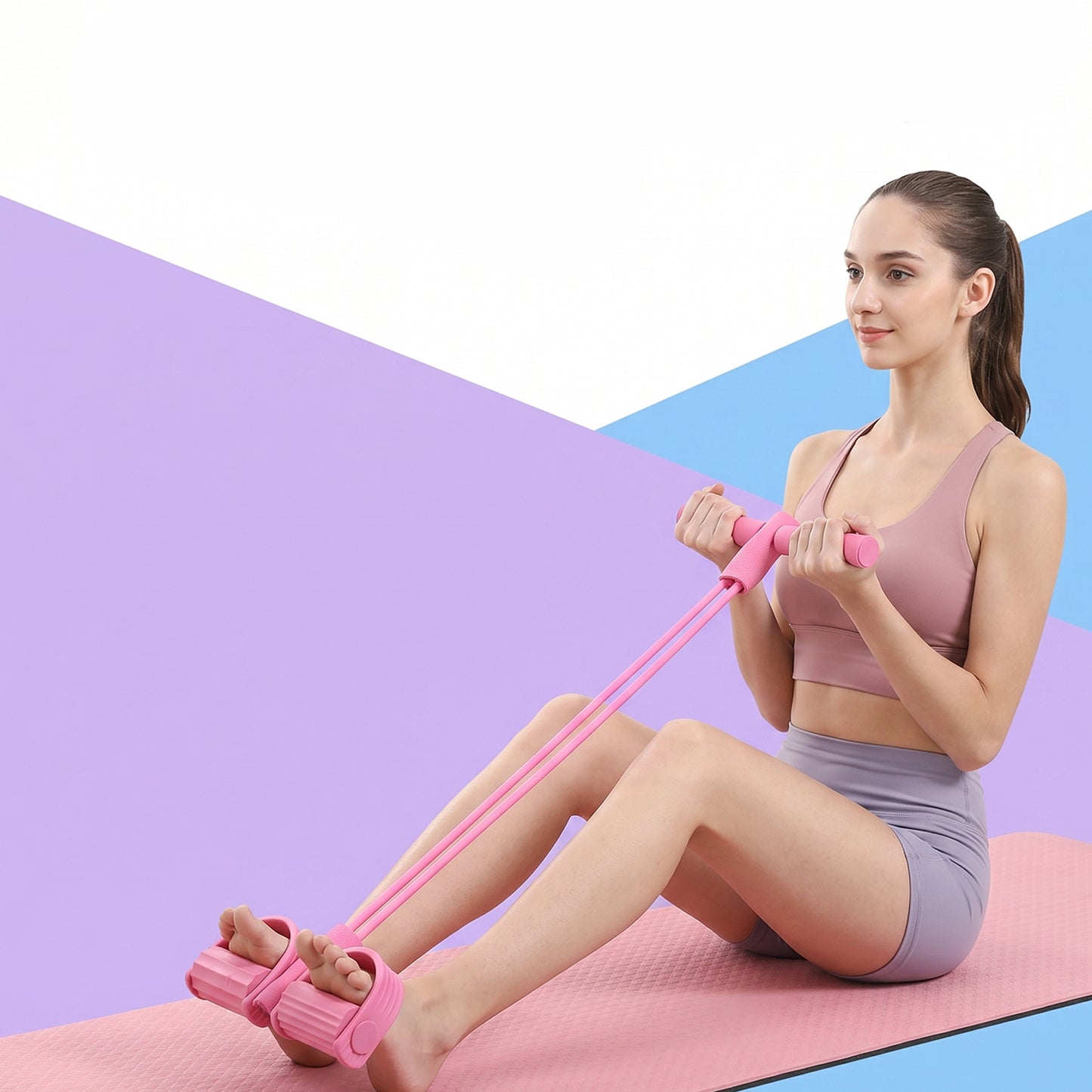 Pull Rope Resistance Exerciser Close-up Image
