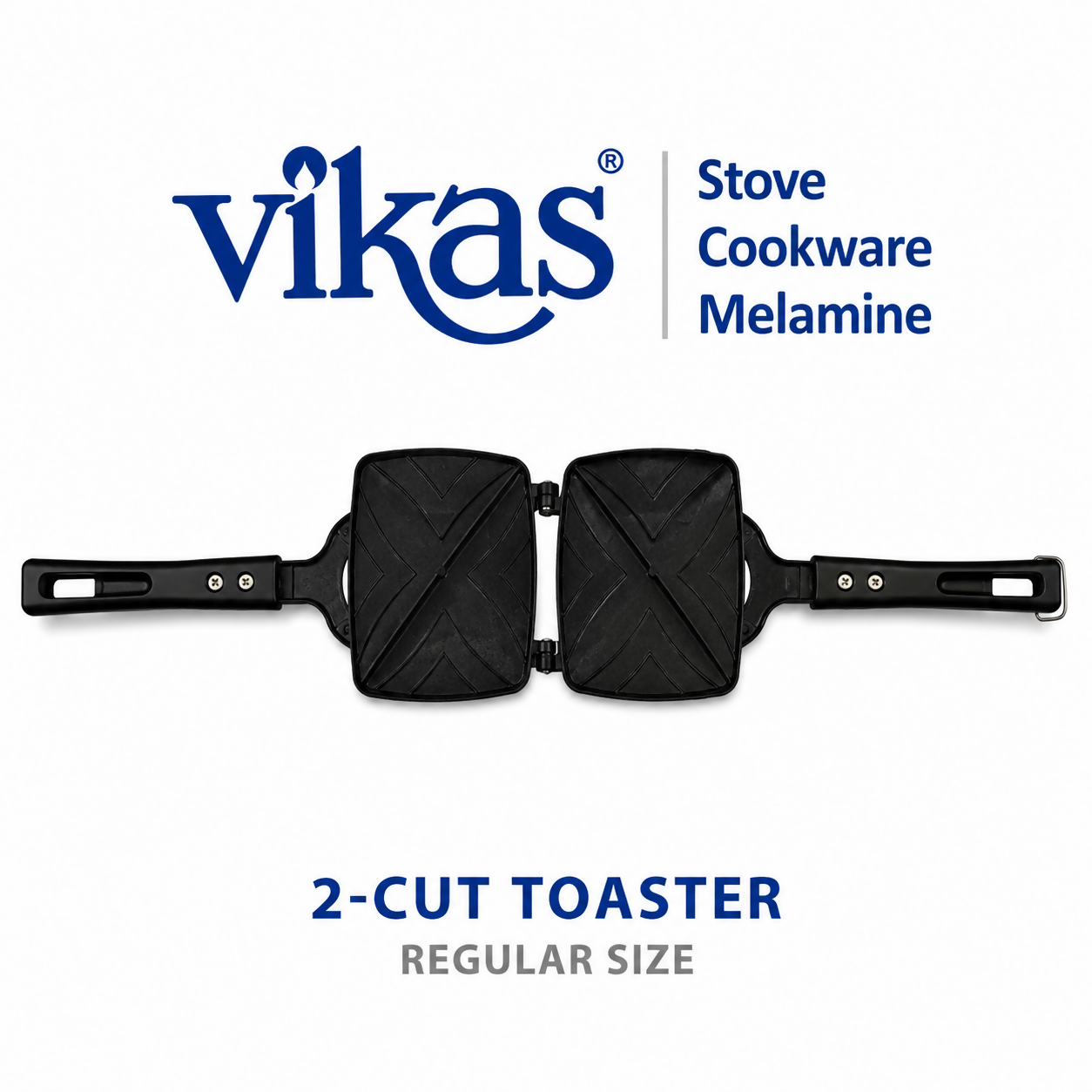 Vikas portable stove top toaster showing its compact, foldable design