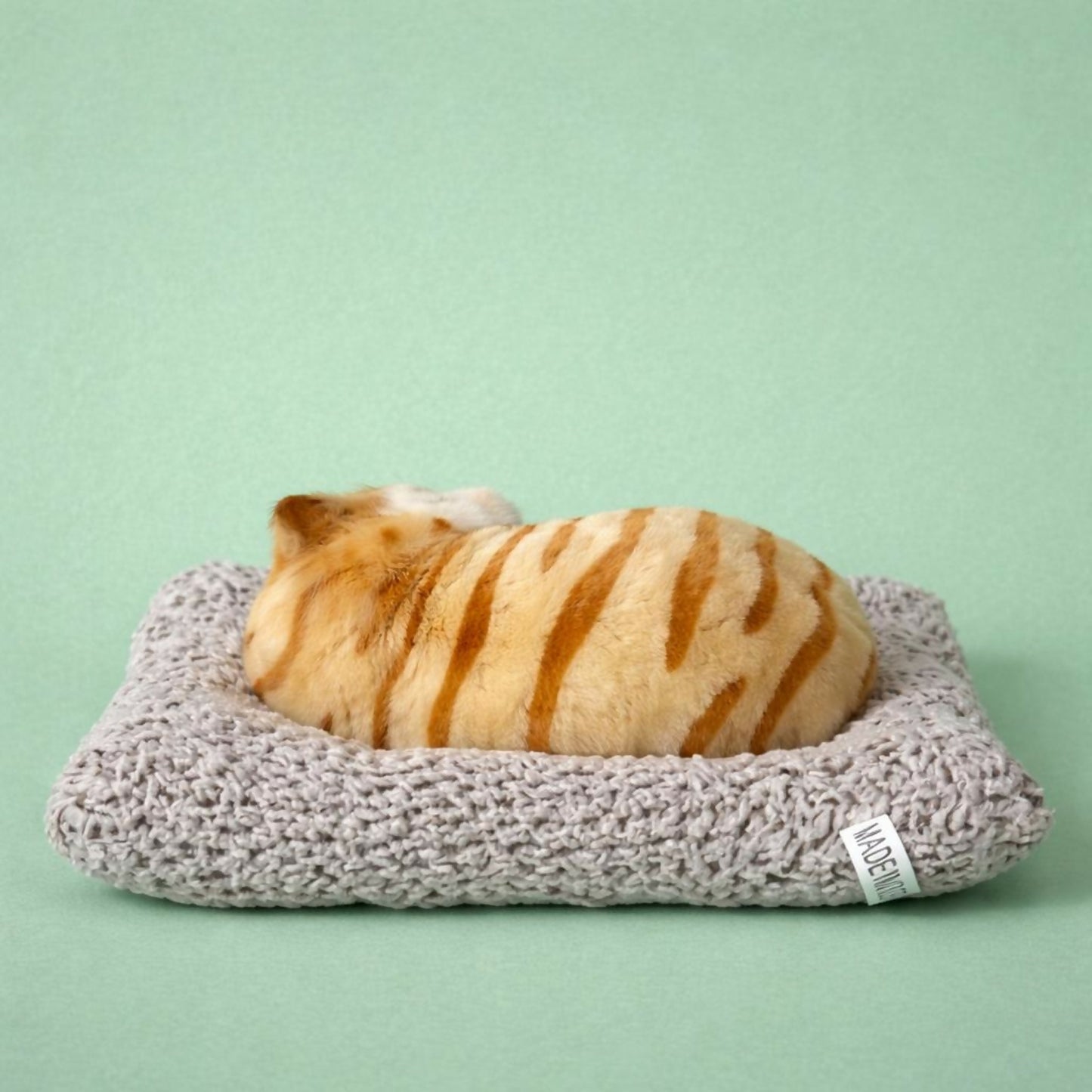 Sleeping Cat Soft Plush Toy Cushion for Car Dashboard, Desk & Home Decor
