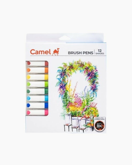 Camel Brush Pens packaged and ready for use