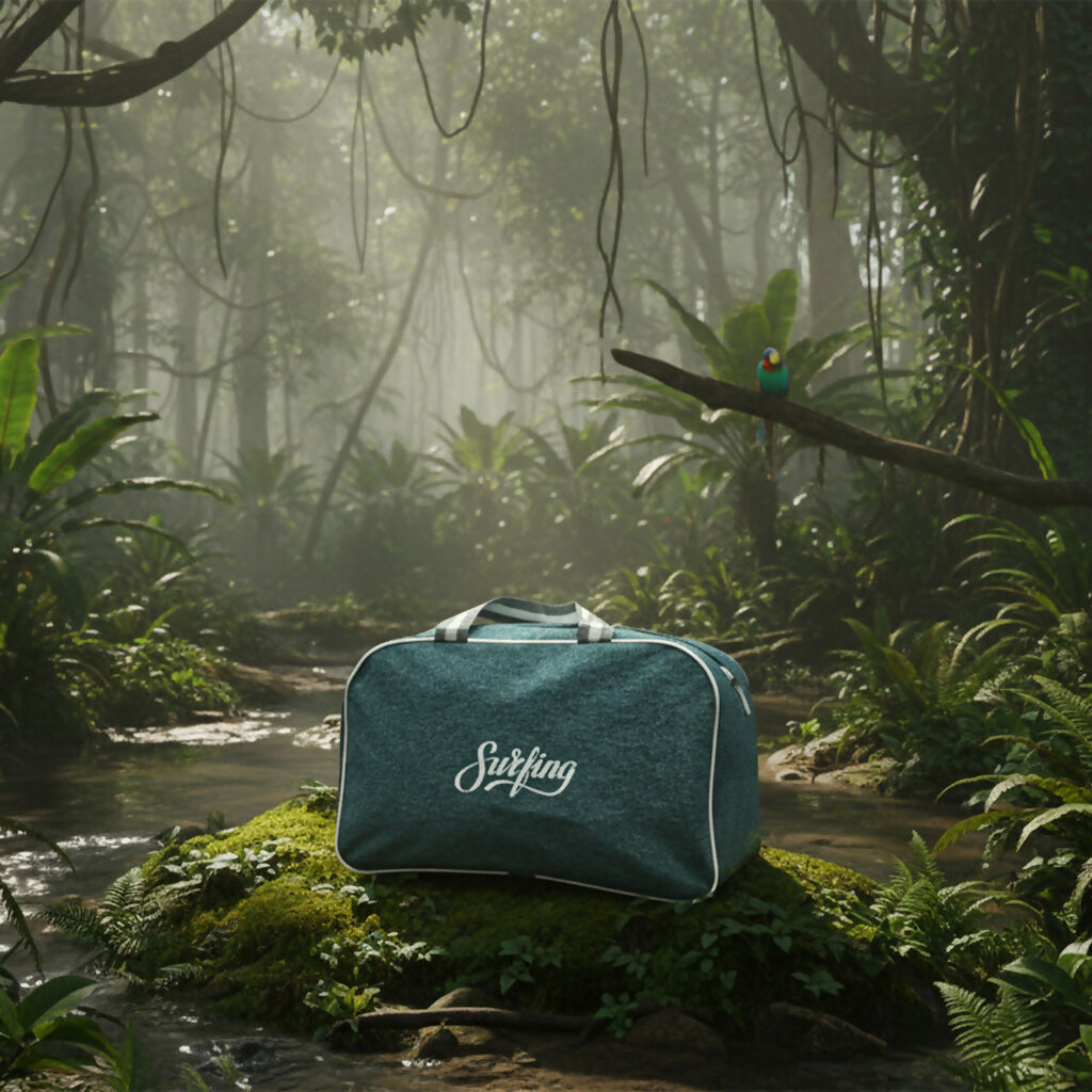 Surfing Travel Duffel Bag – Lightweight Weekender Bag for Men & Women | Large Capacity Gym, Beach & Outdoor Travel Bag with Handles