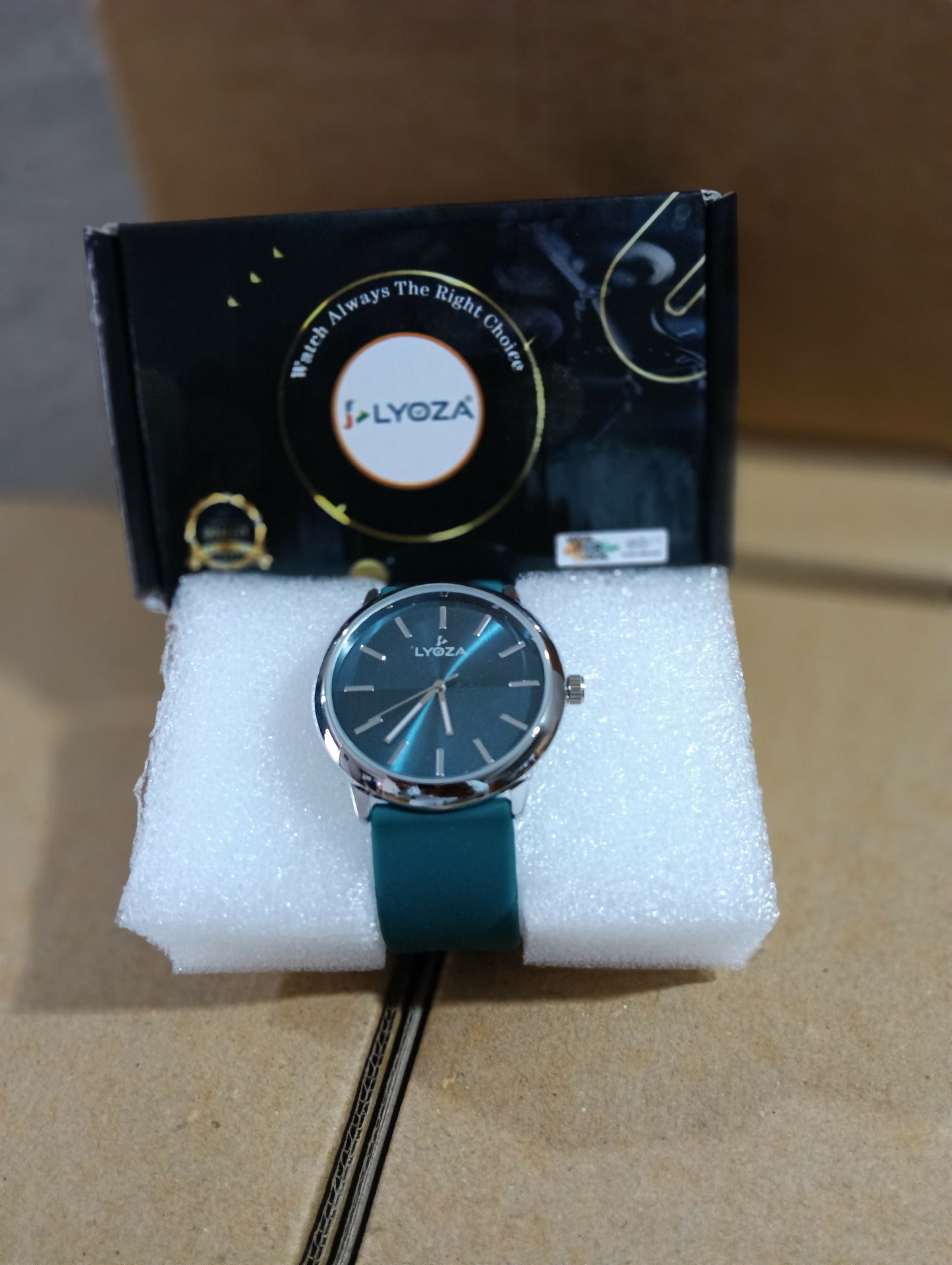 Blue Model with Blue silicone Belt Analog Watch - For Men