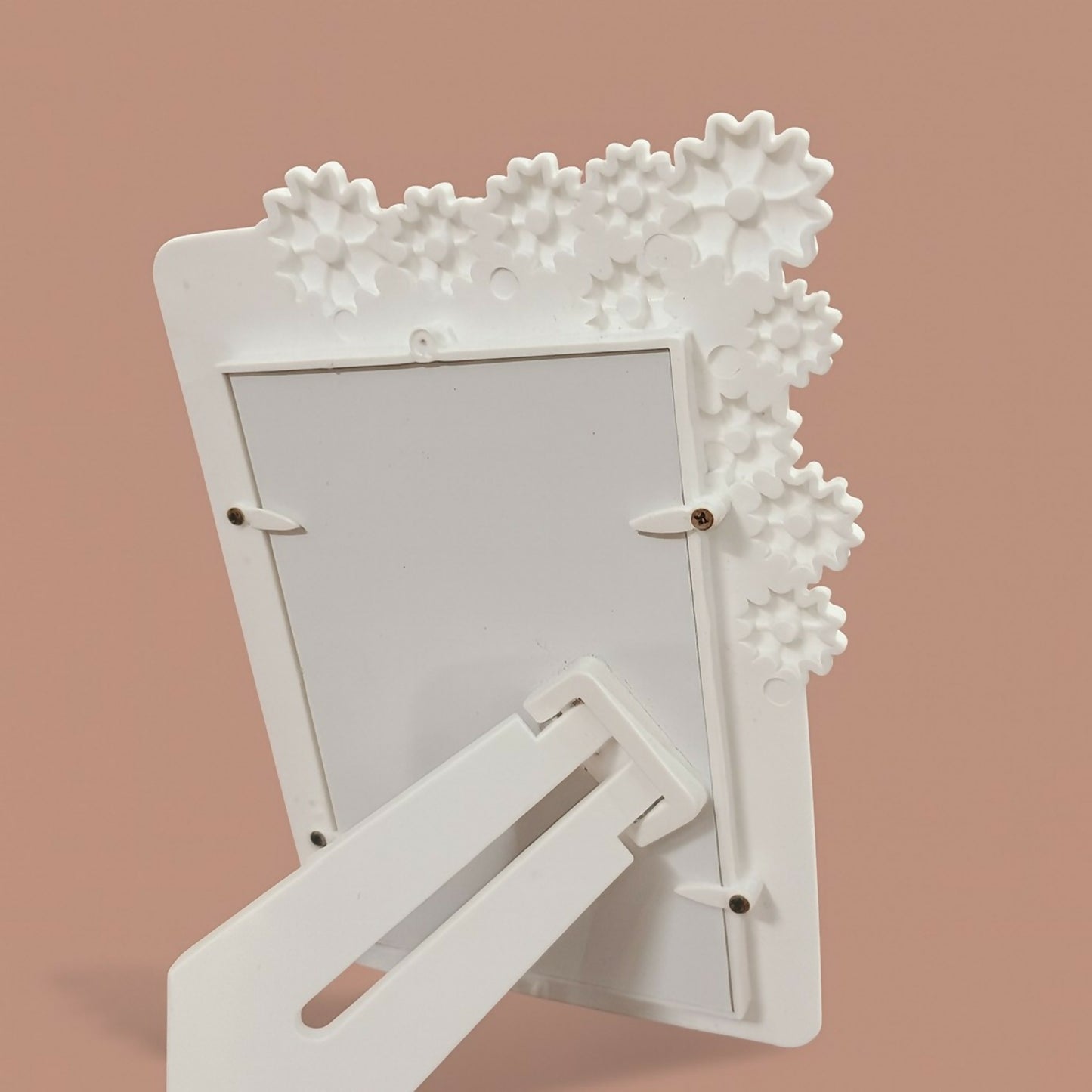 Decorative Flower Photo Frame for Home Décor, Bedroom, Living Room 4x6 Inch