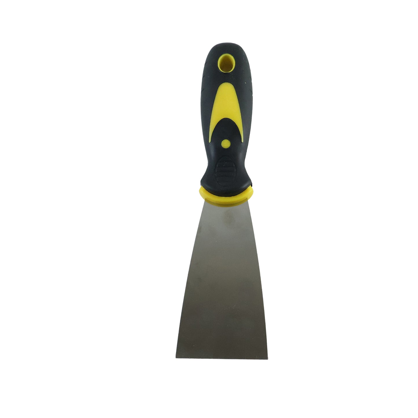 Stainless Steel Wide Blade Putty Knife Scraper with Ergonomic Handle (1 Pc)