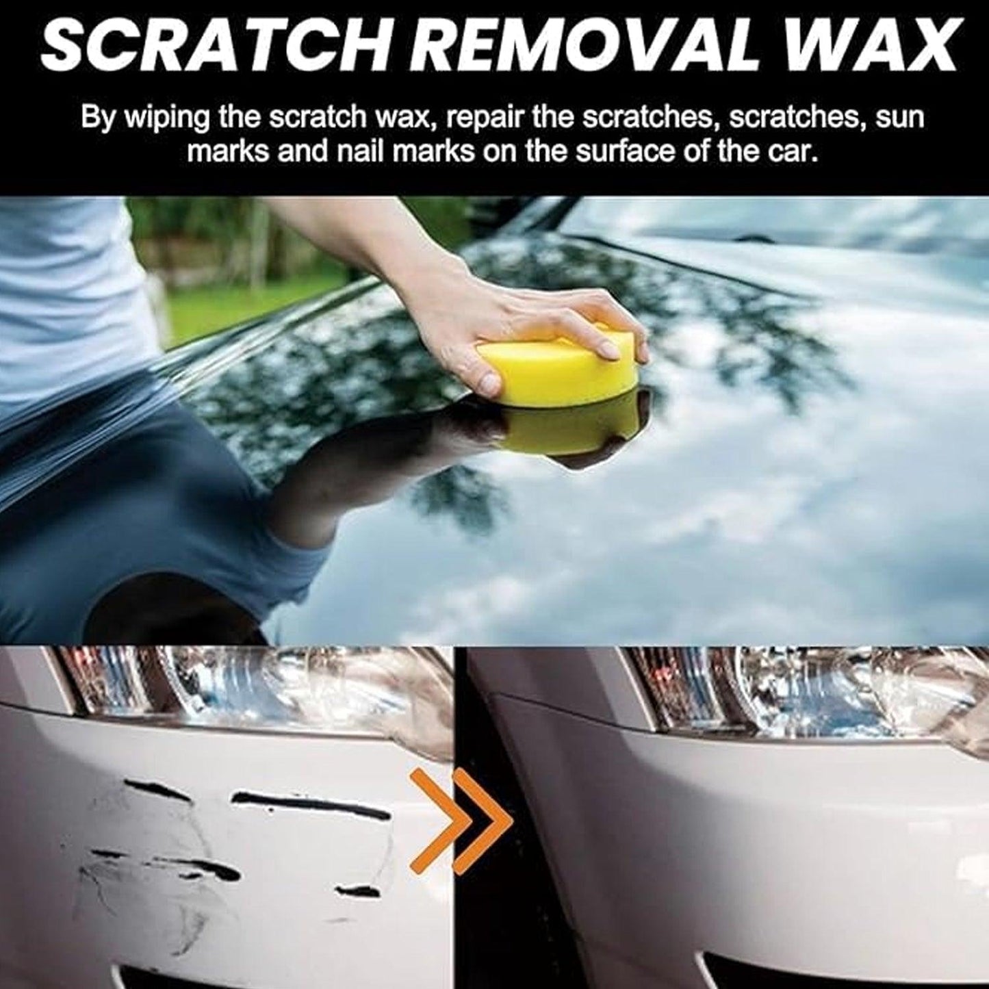 Car Scratch Removal Wax – Restore Shine & Remove Scratches 60 ml