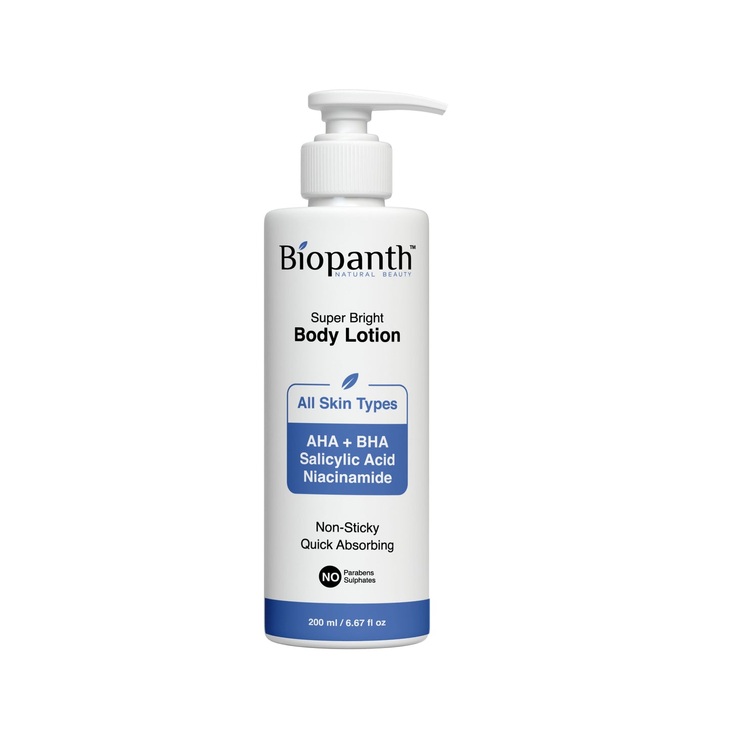 Super Bright Body Lotion for Dry Skin with Natural Butters (200 ml)