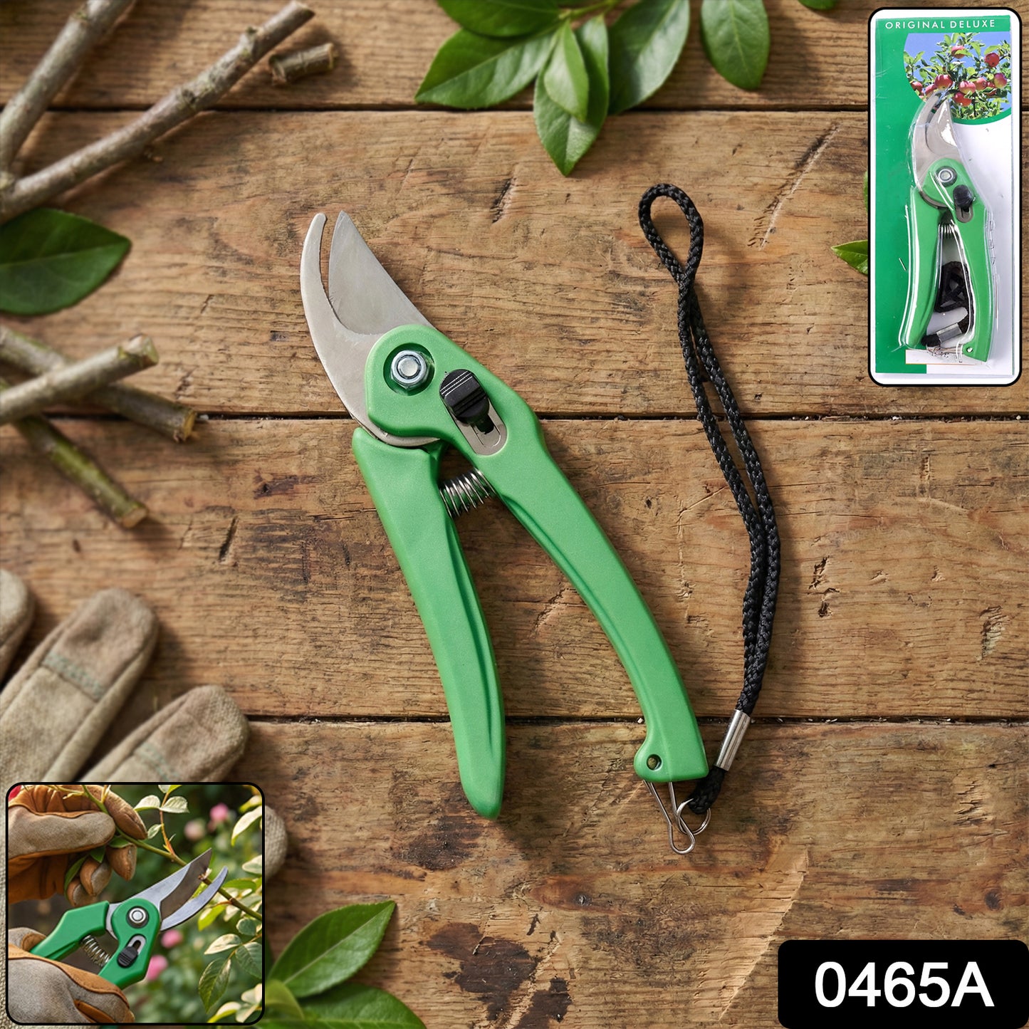 Garden Shears Pruners Scissor for Cutting Branches, Flowers, Leaves, Pruning Seeds