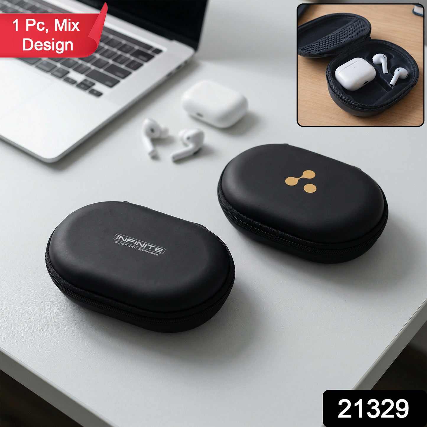 earphone storage case pouch