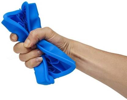 Silicone ice cube tray in kitchen setting