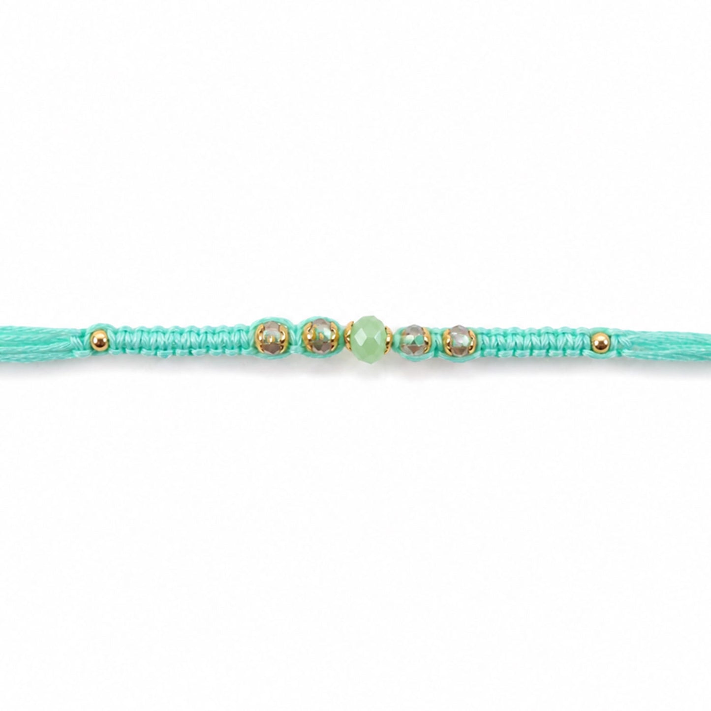 Beautiful Pearl and Stone Rakhi with Bright Beads and Elegant Raksha Bandhan Look