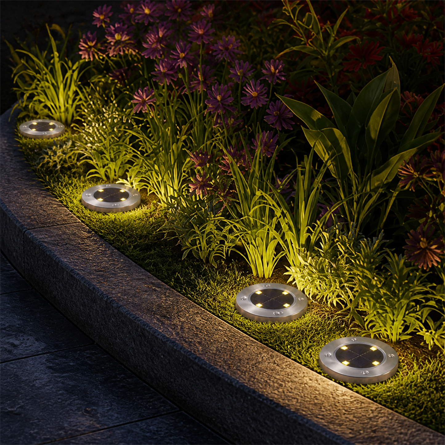 Solar Powered LED Garden Lights – Eco-Friendly Outdoor Pathway Lighting