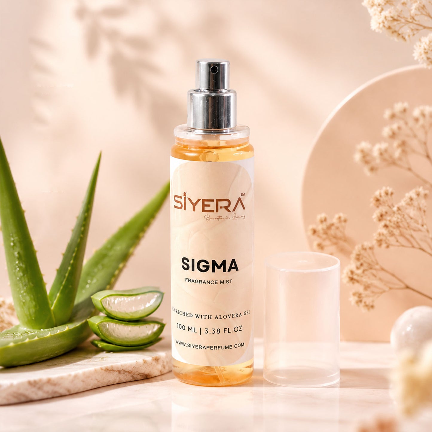 Sigma Fragrance Mist Body Spray Enriched with Aloe Vera Gel (100 ml)