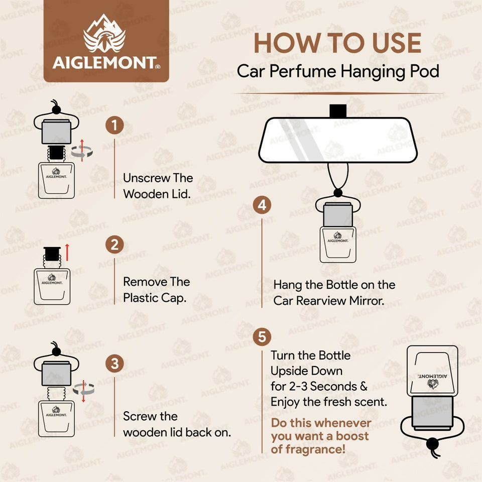Amberwood How To Use Car Perfume