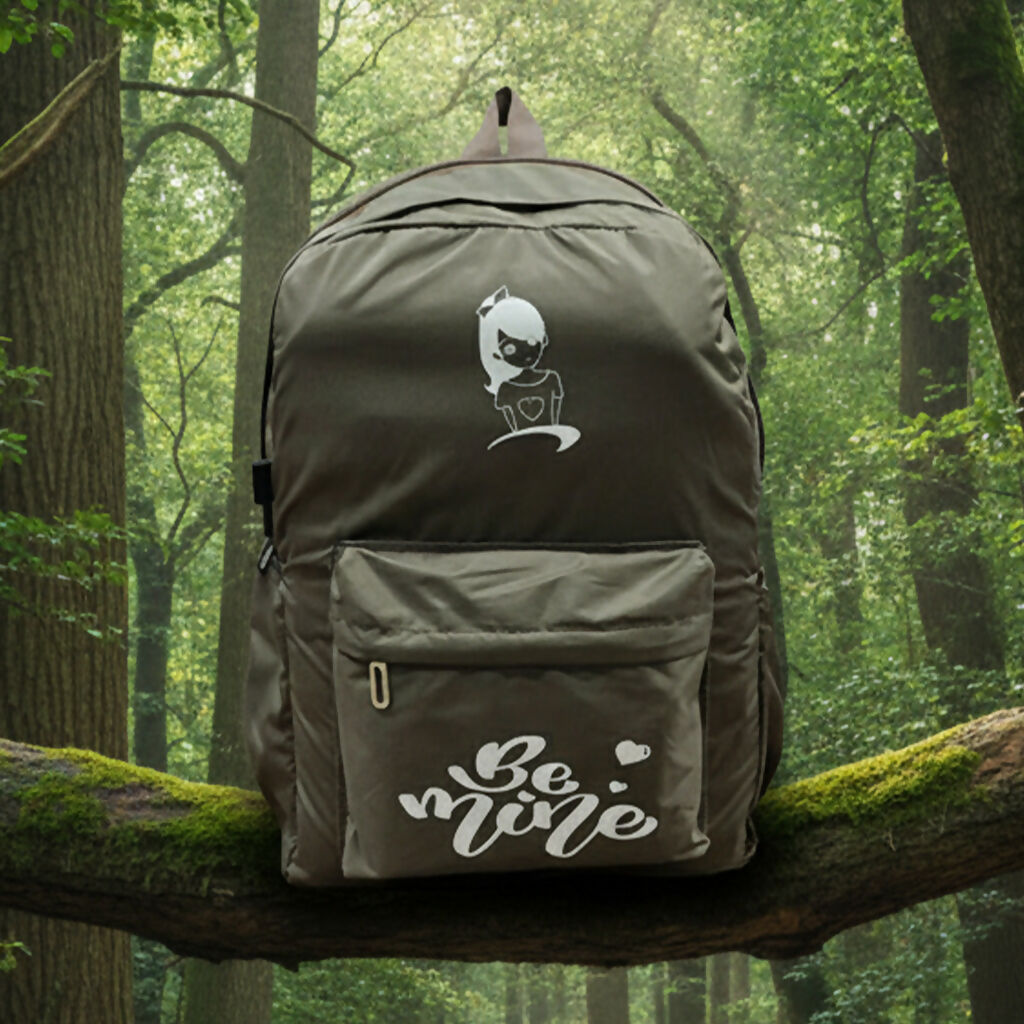 Stylish Multicolor Laptop Backpack for Women – Inspirational Design | School & Travel Bag with Motivational Quote, Lightweight Durable Daypack with Front Pocket and Cute Girl Design