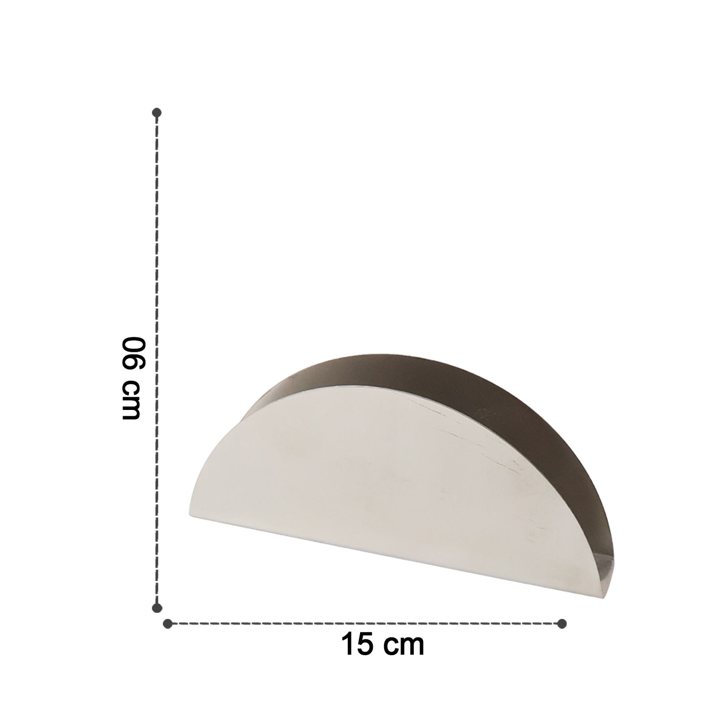 Contemporary Stainless Steel Tissue Organizer