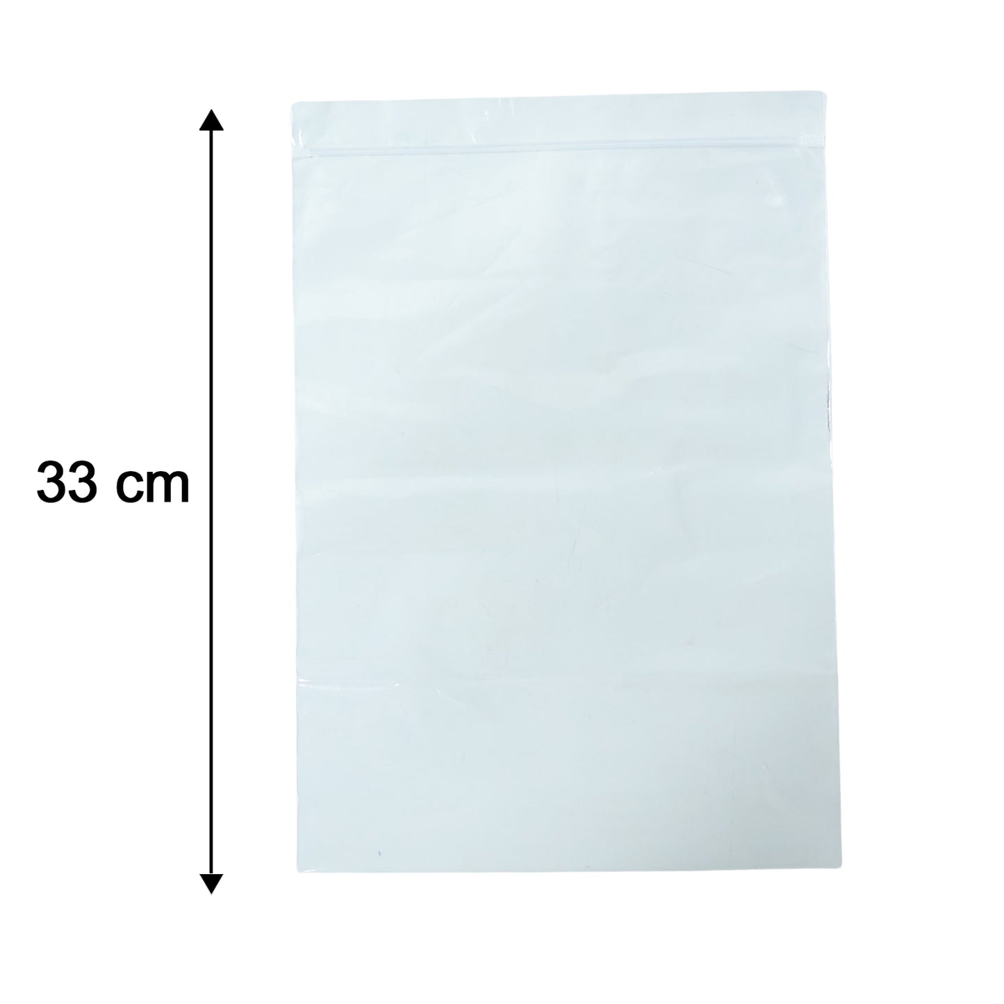 Transparent storage bag for travel and packing