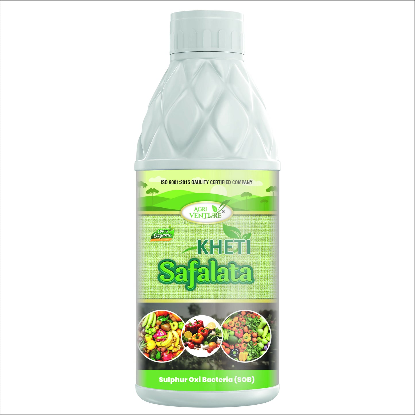 AgriVenture KHETI SAFALATA ( SOB - Sulphur Oxi Bacteria) Improves Soil Fertility Bactericide Organic Product BIO FIRTILIZERS (1 LTR)