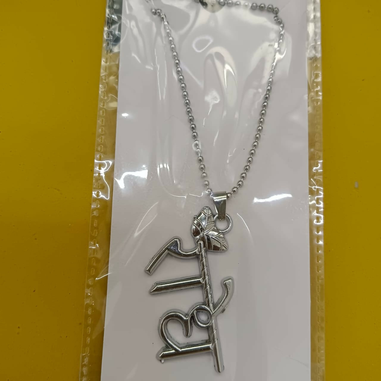 Radhe Chain Pendant With Ball Chain