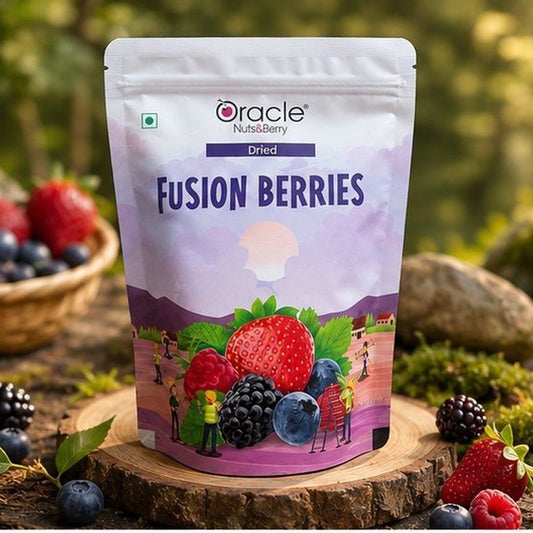 Oracle Fusion Berries, Sweet-Tangy Mixed Dried Berry Antioxidant Medley Mix 250g