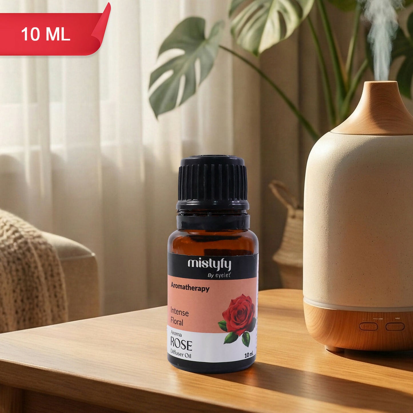 Eyelet Rose Aromatherapy for Humidifier – Intense Floral Fragrance (10Ml)